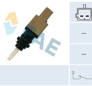Comutator lumini frana FIAT 500 C (312_) 1.2 (312CXA1A, 312AXA1A) benzina 69 cai FAE 24412