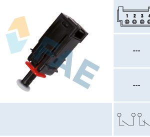 Comutator lumini frana FIAT FIORINO Autoutilitara/limuzina spatioasa (225_) 1.3 D Multijet (225BXD1A, 225BXB1A, 225BXB11) diesel 75 cai FAE 24795