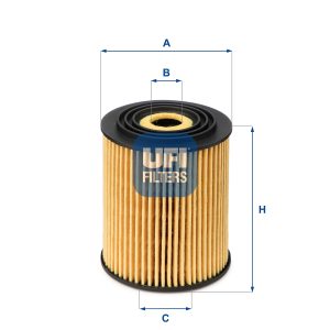 Filtru ulei FIAT TIPO combi (356_, 357_) 1.6 (356WXE11) benzina 110 cai UFI 25.034.00