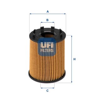 Filtru ulei FIAT 500X (334_) 1.4 (334AXC1B) benzina 136 cai UFI 25.043.00