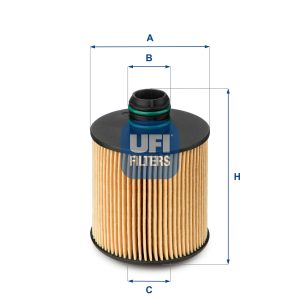 Filtru ulei FIAT TIPO combi (356_, 357_) 1.6 D (356WXG11) diesel 114 cai UFI 25.083.00