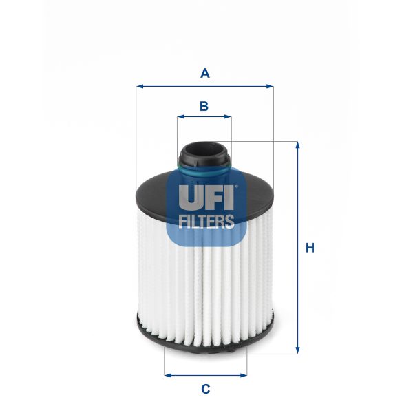 Filtru ulei FIAT QUBO (225_) 1.3 D Multijet (225AXG1A, 225CXG1A, 225AXG11, 225CXG11) diesel 80 cai UFI 25.139.00