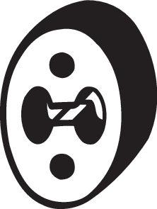 Banda cauciuc sistem de esapament FIAT PANDA VAN (312_, 519_) 1.2 LPG (312CXA1A) Benzina/Autogaz (GPL) 69 cai BOSAL 255-112