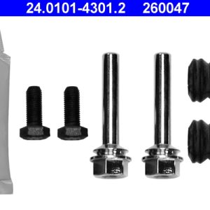 Set accesorii etrier frana FIAT TIPO (160_) 1.6 i.e. (160.AF) benzina 78 cai ATE 24.0101-4301.2