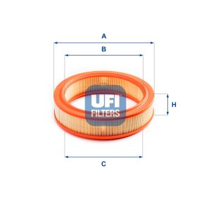 Filtru aer FIAT FIORINO Pick up (147_) 1.0 benzina 50 cai UFI 27.785.00