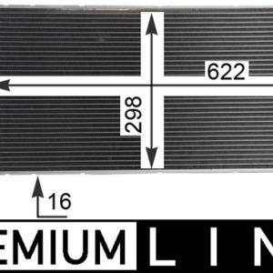 Condensator climatizare FIAT DOBLO Cargo (263_) 1.3 D Multijet (263WXU1A, 263ZXU1A, 263WYB1A, 263ZYB1A) diesel 95 cai MAHLE ORIGINAL AC 634 000P