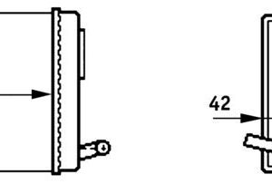 Schimbator caldura incalzire habitaclu FIAT PANDA Caseta/ Hatchback (141_) 1.1 4x4 benzina 54 cai MAHLE ORIGINAL AH 150 000S