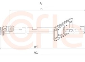 Cablu transmisie manuala FIAT TIPO hatchback (356_, 357_) 1.6 D (356HXG1B, 356HXG11) diesel 120 cai COFLE 2CB.FI040