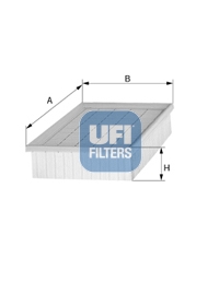 Filtru aer FIAT TIPO (160_) 1.4 (160.AC) benzina 71 cai UFI 30.935.00