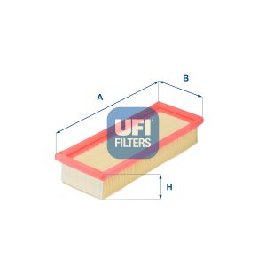 Filtru aer FIAT PANDA (141_) 1100 4x4 benzina 54 cai UFI 30.032.00