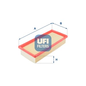 Filtru aer FIAT PANDA Caseta/ Hatchback (169_) 1.1 (169CXA1A) benzina 54 cai UFI 30.194.00