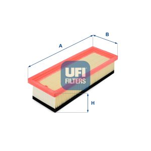 Filtru aer FIAT 500 (312_) 1.2 (312AXA1A) benzina 69 cai UFI 30.301.00