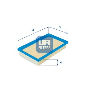 Filtru aer FIAT PANDA (141_) 650 benzina 30 cai UFI 30.858.00