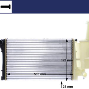 Radiator racire motor FIAT PANDA Caseta/ Hatchback (169_) 1.1 (169CXA1A) benzina 54 cai MAHLE ORIGINAL CR 1451 000S