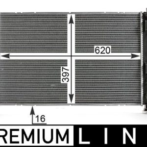 Radiator racire motor FIAT DOBLO Cargo (263_) 1.3 D Multijet (263WXU1A, 263ZXU1A, 263WYB1A, 263ZYB1A) diesel 95 cai MAHLE ORIGINAL CR 2003 000P
