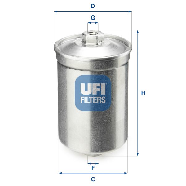 Filtru combustibil FIAT FIORINO microbus (225_) 1.3 JTD Multijet diesel 95 cai UFI 31.502.00