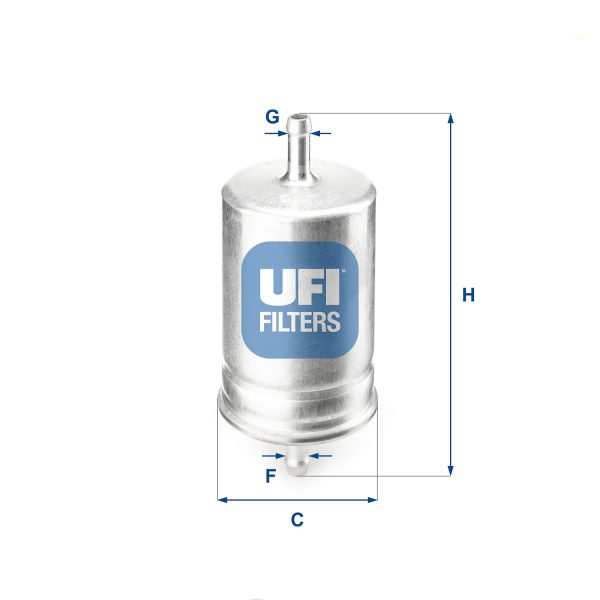 Filtru combustibil FIAT TIPO (160_) 1.6 benzina 76 cai UFI 31.510.00