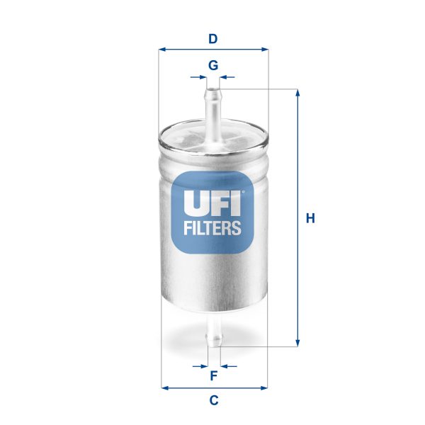 Filtru combustibil FIAT TIPO (160_) 1.6 i.e. benzina 90 cai UFI 31.611.00