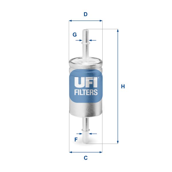 Filtru combustibil FIAT TIPO combi (356_, 357_) 1.4 (356WXA1B) benzina 95 cai UFI 31.740.03