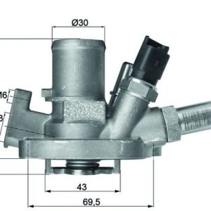 Termostat lichid racire FIAT 500X (334_) 1.4 (334AXC1B, 334AXC11) benzina 140 cai MAHLE ORIGINAL TI 151 80