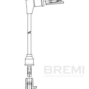 Fisa bujii FIAT TIPO (160_) 1.6 i.e. (160.A1, 160.EC, 160.EB) benzina 75 cai BREMI 314/50