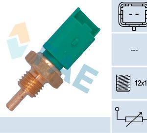 Senzor temperatura compartiment motor FIAT QUBO (225_) 1.4 (225AXA1A) benzina 73 cai FAE 33705