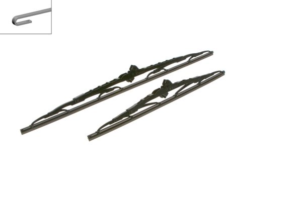Lamela stergator FIAT PANDA Caseta/ Hatchback (169_) 1.1 (169CXA1A) benzina 54 cai BOSCH 3 397 118 304