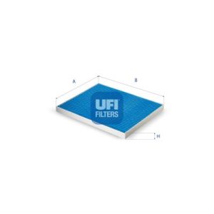 Filtru polen FIAT QUBO (225_) 1.3 D Multijet (225AXE1A, 225CXE1A, 225AXH1A, 225AXL1A,... diesel 95 cai UFI 34.162.00