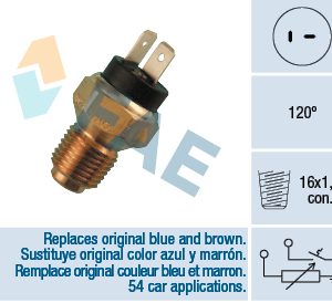 Senzor temperatura lichid de racire FIAT CROMA (154_) 2500 V6 benzina 162 cai FAE 34060
