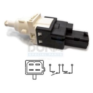 Comutator lumini frana FIAT 500 C (312_) 0.9 (312AG1A) benzina 86 cai MEAT DORIA 35043