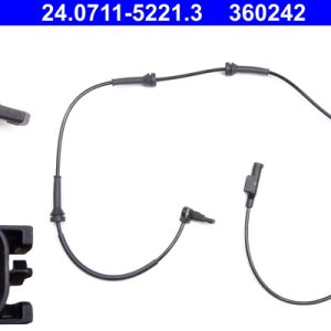 Senzor turatie roata FIAT 500 (312_) 1.2 (312AXA1A) benzina 69 cai ATE 24.0711-5221.3