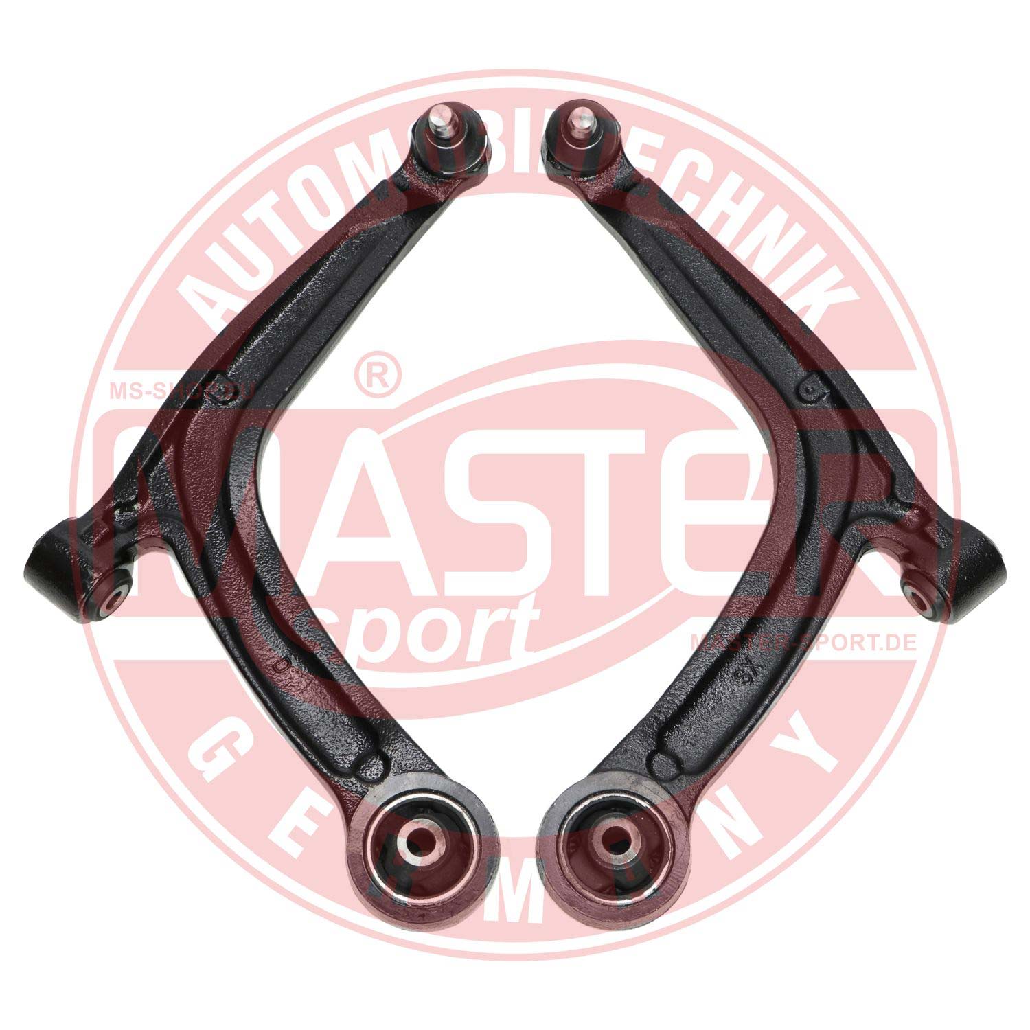 Set suspensie roata FIAT 500 (312_) 1.3 D Multijet (312AXB1A) diesel 75 cai MASTERSPORT GERMANY 36971/2-KIT-MS