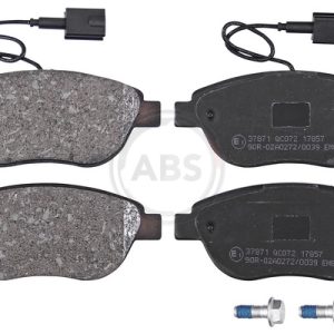 Placute frana FIAT DOBLO Cargo (263_) 1.3 D Multijet (263WXU1A, 263ZXU1A, 263WYB1A, 263ZYB1A) diesel 95 cai ABS 37871