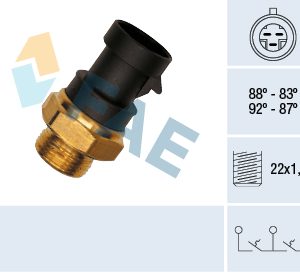 Comutator temperatura ventilator radiator FIAT FIORINO Autoutilitara/limuzina spatioasa (146_) 60 1.7 D diesel 57 cai FAE 37900