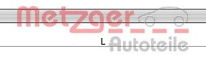 Furtun frana FIAT 500 (312_) 0.9 (312AXG1A, 312.AXG11) benzina 86 cai METZGER 4110311