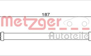 Furtun frana FIAT TIPO limuzina (356_, 357_) 1.3 D (356SXB1A, 356SXH1A, 356SXD1A) diesel 95 cai METZGER 4111805