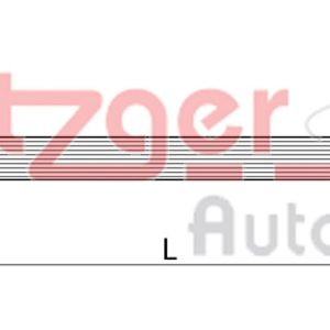 Furtun frana FIAT PANDA (169_) 1.2 4x4 (169.AXB2A) benzina 60 cai METZGER 4118575