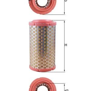 Filtru aer FIAT 500 (111_, 101_, 110_) 0.5 (110F) benzina 18 cai KNECHT LX 4574