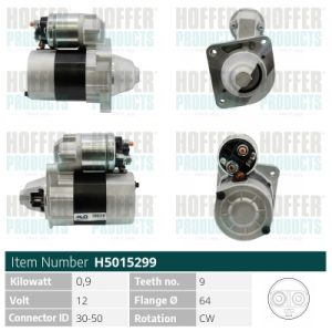 Electromotor FIAT FIORINO Pick up (146_) 1.6 benzina 75 cai HOFFER H5015299