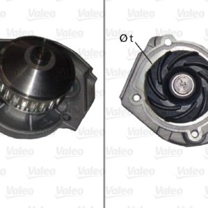Pompa de apa FIAT PANDA (141_) 1000 4x4 benzina 45 cai VALEO 506640