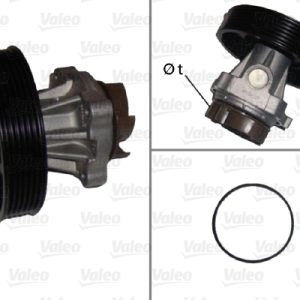 Pompa de apa FIAT PANDA Caseta/ Hatchback (169_) 1.3 D Multijet 4x4 diesel 70 cai VALEO 506716