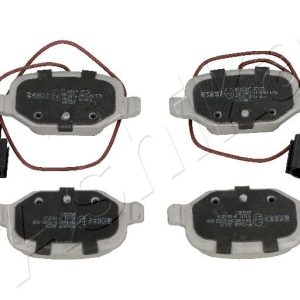 Placute frana FIAT 500 C (312_) 0.9 (312AXM1B) benzina 105 cai ASHIKA 51-00-0200