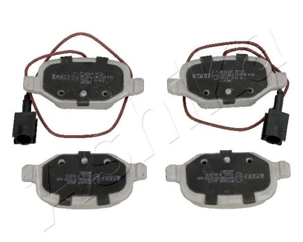 Placute frana FIAT 500 C (312_) 0.9 (312AXM1B) benzina 105 cai ASHIKA 51-00-0200