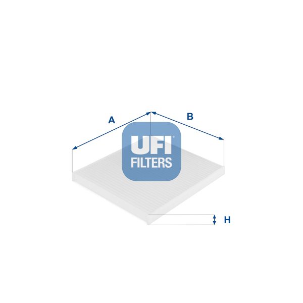 Filtru polen FIAT PANDA (169_) 1.1 (169.AXA1A) benzina 54 cai UFI 53.088.00