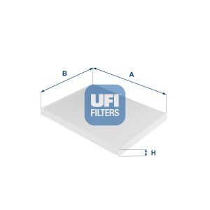 Filtru polen FIAT QUBO (225_) 1.3 D Multijet (225AXE1A, 225CXE1A, 225AXH1A, 225AXL1A,... diesel 95 cai UFI 53.124.00