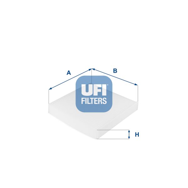 Filtru polen FIAT 500 C (312_) 0.9 (312AG1A) benzina 86 cai UFI 53.210.00