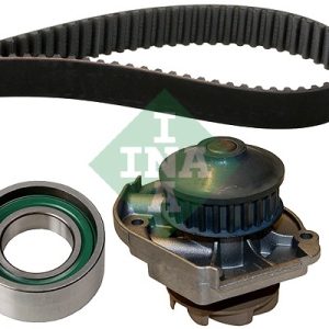 Set pompa apa + curea dintata FIAT PANDA (141_) 1100 Trekking 4x4 benzina 50 cai INA 530 0205 30