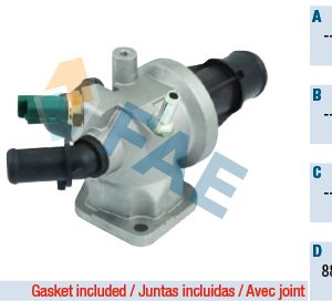 Termostat lichid racire FIAT PANDA (169_) 1.3 D Multijet 4x4 (169.AXC2A) diesel 70 cai FAE 5308588