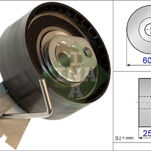 Rola intinzator curea distributie FIAT QUBO (225_) 1.4 (225AXA1A) benzina 73 cai INA 531 0572 10