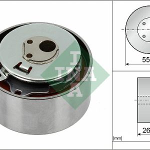 Rola intinzator curea distributie FIAT QUBO (225_) 1.4 (225AXA1A, 225CXA1A) benzina 78 cai INA 531 0778 10